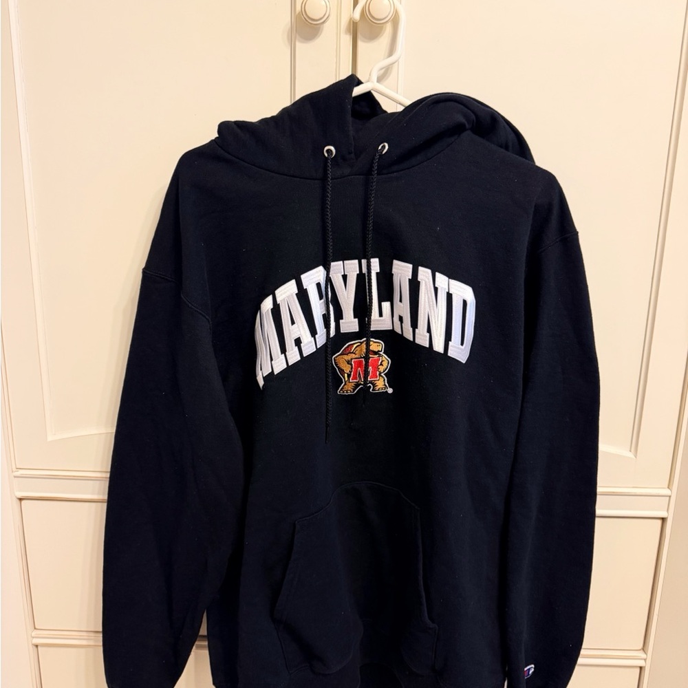 University of Maryland Black Hoodie